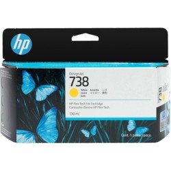 ORIGINAL HP Cartuccia d'inchiostro giallo 498N7A 738 130ml
