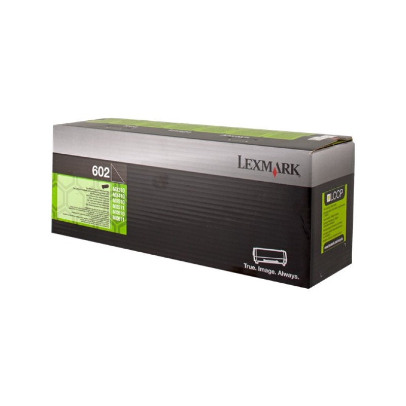 ORIGINAL Lexmark toner nero 602 60F2000 ~2500 Seiten cartuccia di stampa riutilizzabile