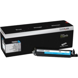 ORIGINAL Lexmark Unità sviluppatore ciano 700D2 70C0D20 ~40000 Seiten