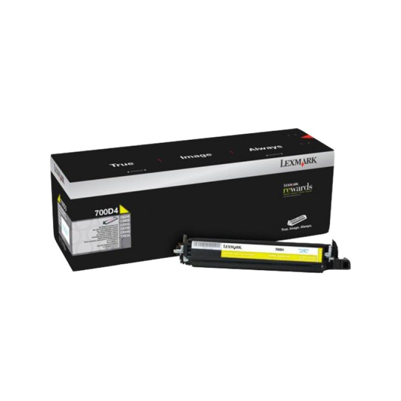ORIGINAL Lexmark Unità sviluppatore giallo 700D4 70C0D40 ~40000 Seiten