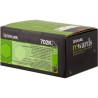 ORIGINAL Lexmark toner nero 702K 70C20K0 ~1000 Seiten cartuccia di stampa riutilizzabile