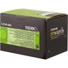 ORIGINAL Lexmark toner nero 702XK 70C2XK0 ~8000 Seiten cartuccia di stampa riutilizzabile