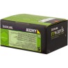 ORIGINAL Lexmark toner giallo 802HY 80C2HY0 ~3000 Seiten cartuccia di stampa riutilizzabile