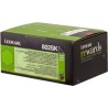 ORIGINAL Lexmark toner nero 802SK 80C2SK0 ~2500 Seiten cartuccia di stampa riutilizzabile