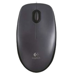 ORIGINAL Logitech Accessori per computer Grigio 910-001794 Maus M90 Mouse con cavo Logitech M90, per destrimani e mancini, USB, 