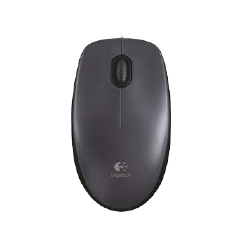 ORIGINAL Logitech Accessori per computer Grigio 910-001794 Maus M90 Mouse con cavo Logitech M90, per destrimani e mancini, USB, 