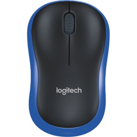 ORIGINAL Logitech Accessori per computer Blu 910-002239 M185 - Maus Mouse Logitech, senza fili, 2,4 GHz, ricevitore wireless (US