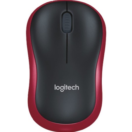 ORIGINAL Logitech Accessori per computer Rosso 910-002240 M185 - Maus Mouse wireless Logitech, 2,4 GHz, ricevitore wireless (USB
