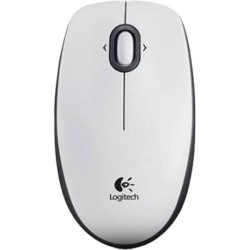 ORIGINAL Logitech Accessori per computer Bianco / nero 910-003360 B100 - Maus Mouse Logitech B100, destro e sinistro, ottico, 3 