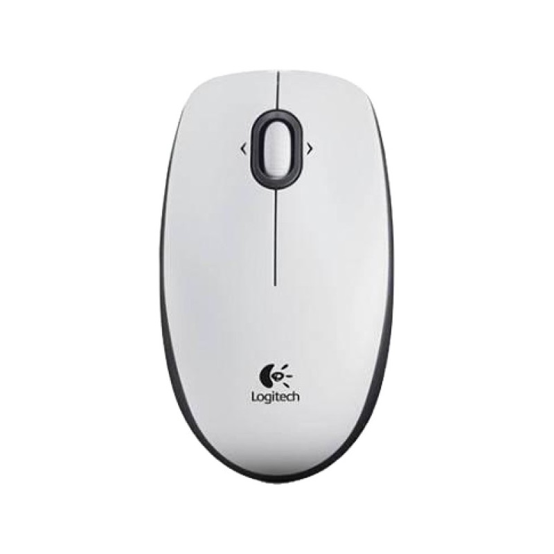ORIGINAL Logitech Accessori per computer Bianco / nero 910-003360 B100 - Maus Mouse Logitech B100, destro e sinistro, ottico, 3 
