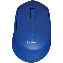ORIGINAL Logitech Accessori per computer Blu 910-004910 M330 Silent Plus - Maus Mouse Logitech, 3 pulsanti, wireless, 2,4GHz, ri