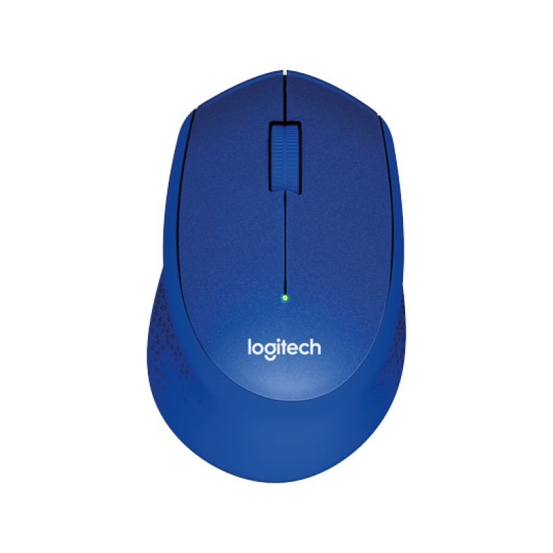 ORIGINAL Logitech Accessori per computer Blu 910-004910 M330 Silent Plus - Maus Mouse Logitech, 3 pulsanti, wireless, 2,4GHz, ri