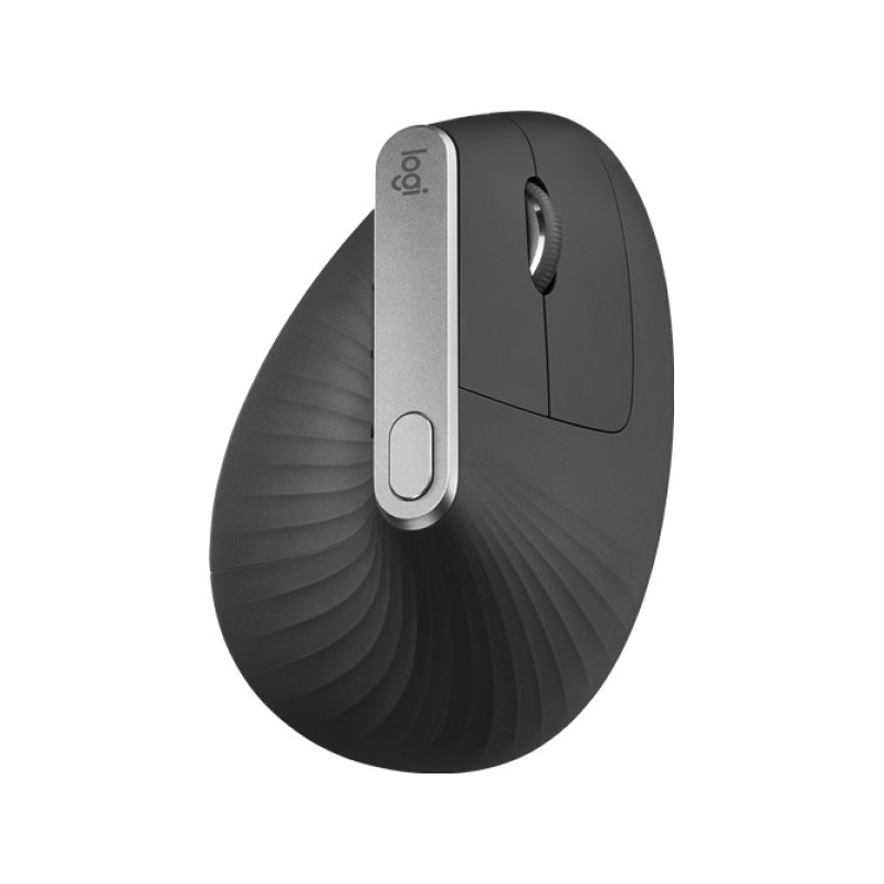 ORIGINAL Logitech Accessori per computer nero / Grigio 910-005448 MX Vertical Mouse Logitech, senza fili, Bluetooth, ergonomico,
