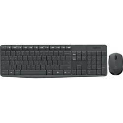 ORIGINAL Logitech Accessori per computer nero 920-007905 MK235 - Tastatur und Maus Tastiera e mouse wireless Logitech MK235, 2,4