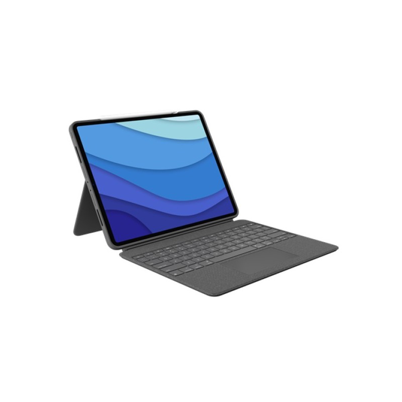 ORIGINAL Logitech Accessori per computer Grigio 920-010208 Combo Touch für iPad Pro 12,9