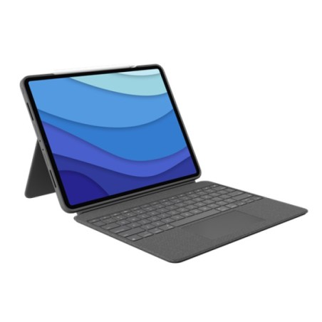 ORIGINAL Logitech Accessori per computer Grigio 920-010208 Combo Touch für iPad Pro 12,9