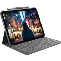 ORIGINAL Logitech Accessori per computer Grigio 920-011423 Slim Folio für iPad