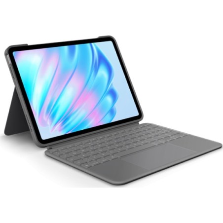 ORIGINAL Logitech Accessori per computer Grigio 920-012629 Combo Touch für iPad Air 11 f/ iPad Air 11-inch (M2), Qwertz, Smart C