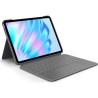 ORIGINAL Logitech Accessori per computer Grigio 920-012629 Combo Touch für iPad Air 11 f/ iPad Air 11-inch (M2), Qwertz, Smart C