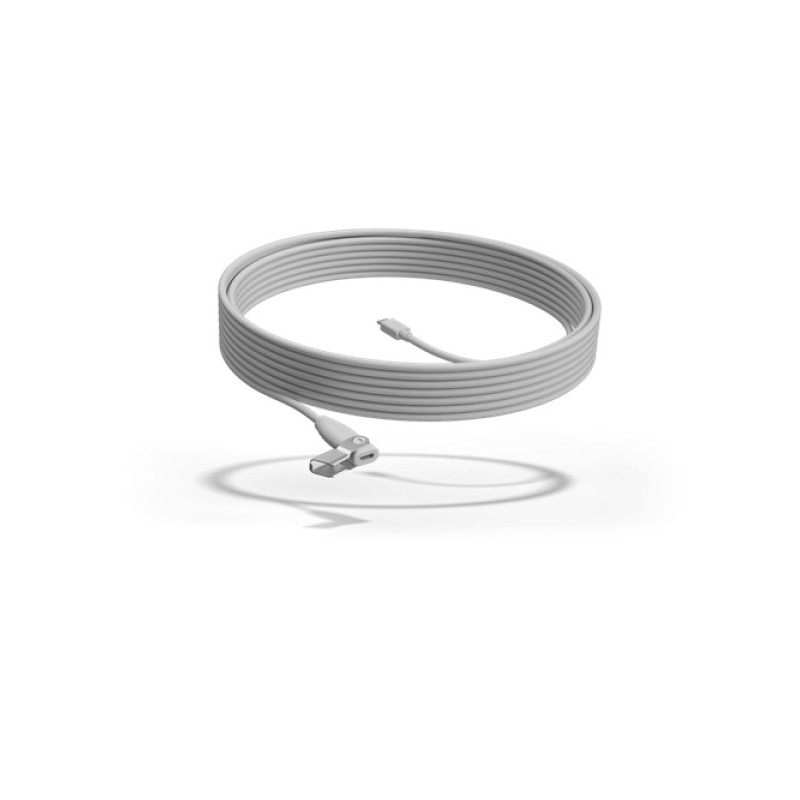 ORIGINAL Logitech Accessori per computer Bianco 952-000047 Verlängerunskabel für rally Mic Pod