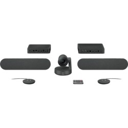 ORIGINAL Logitech Accessori per computer nero 960-001224 Rally Plus - Videokonferenzsystem