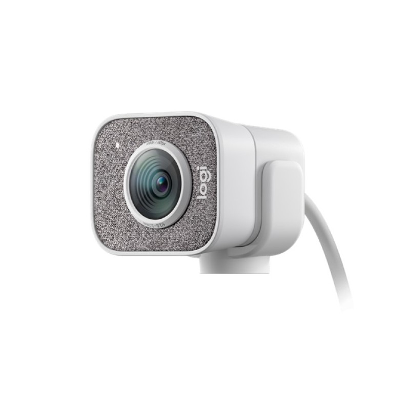 ORIGINAL Logitech Accessori per computer Bianco 960-001297 StreamCam Full HD, 1080p, 60 fps, f/2.0, 3.7 mm, 78°, USB C, USB 3.1,