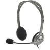 ORIGINAL Logitech Accessori per computer nero / Argento 981-000271 Stereo Headset H110