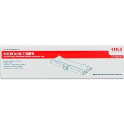 ORIGINAL OKI Nastro colorato nero 5100FB 43821103