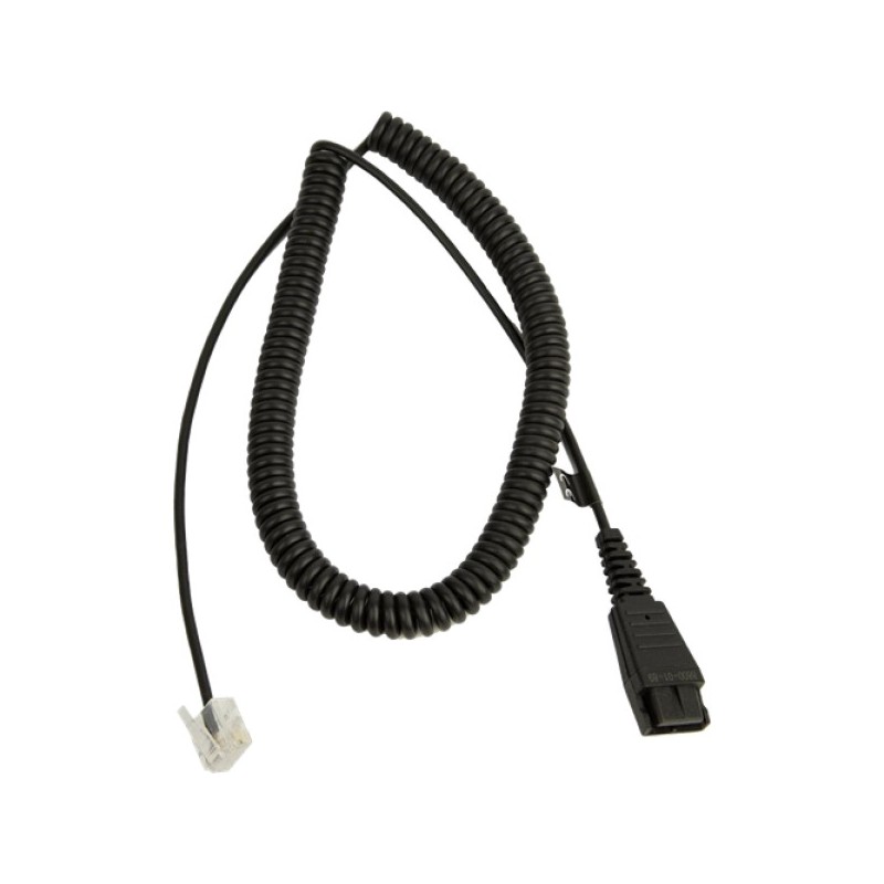 ORIGINAL Jabra Accessori per computer nero 8800-01-89 Jabra Headset-Kabel RJ 45 gewendelt