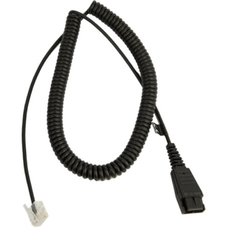 ORIGINAL Jabra Accessori per computer nero 8800-01-89 Jabra Headset-Kabel RJ 45 gewendelt