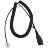 ORIGINAL Jabra Accessori per computer nero 8800-01-89 Jabra Headset-Kabel RJ 45 gewendelt
