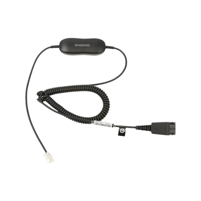 ORIGINAL Jabra Accessori per computer nero 88011-99 GN 1200 CC Smart Cord