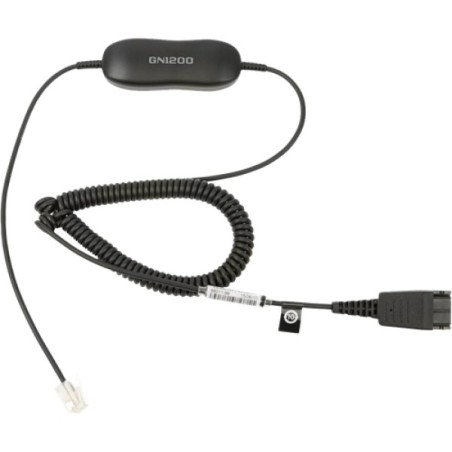 ORIGINAL Jabra Accessori per computer nero 88011-99 GN 1200 CC Smart Cord