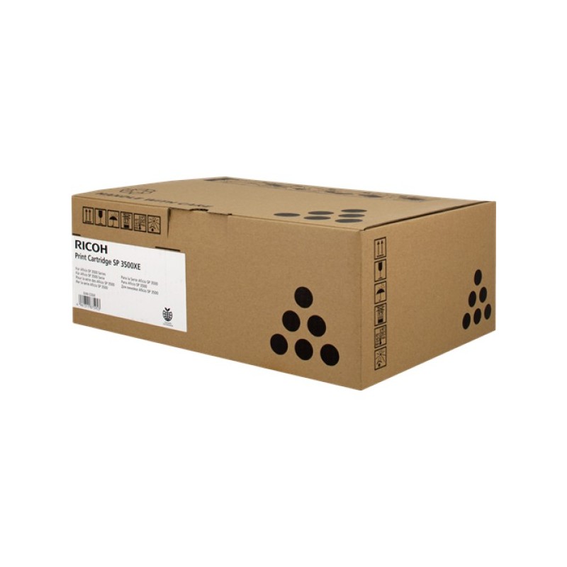 ORIGINAL Ricoh toner nero 406990 SP 3500XE ~6400 Seiten 407646