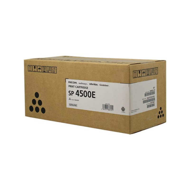 ORIGINAL Ricoh toner nero 407340 SP 4500E ~6000 Seiten