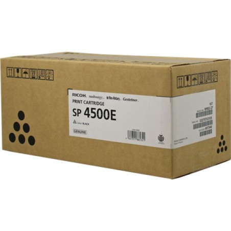 ORIGINAL Ricoh toner nero 407340 SP 4500E ~6000 Seiten