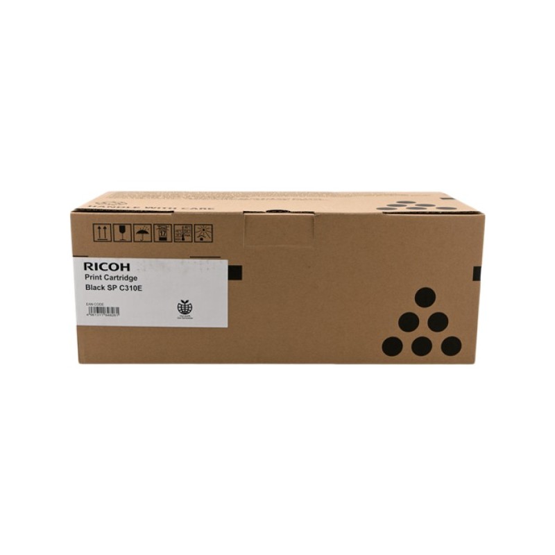 ORIGINAL Ricoh toner nero 407638 SP C310EBK ~2500 Seiten standard