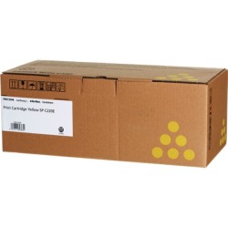 ORIGINAL Ricoh toner giallo 407643 SP C220EY ~2000 Seiten SP C220E