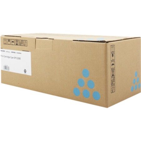 ORIGINAL Ricoh toner ciano 407645 SP C220EC ~2000 Seiten SP C220E