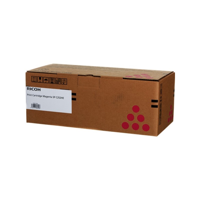 ORIGINAL Ricoh toner magenta 407718 SP C252HEM ~6000 Seiten