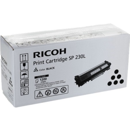 ORIGINAL Ricoh toner nero 408295 SP 230L ~1200 Seiten