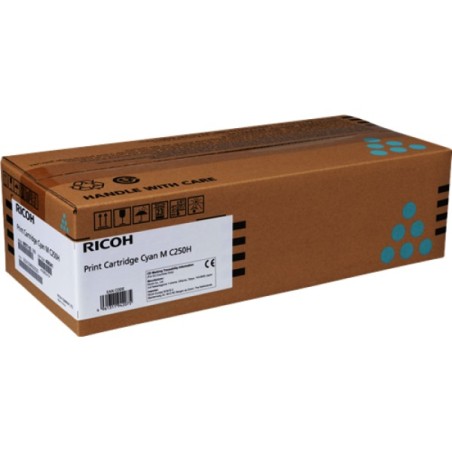 ORIGINAL Ricoh toner ciano 408341 M C250HC ~6300 Seiten