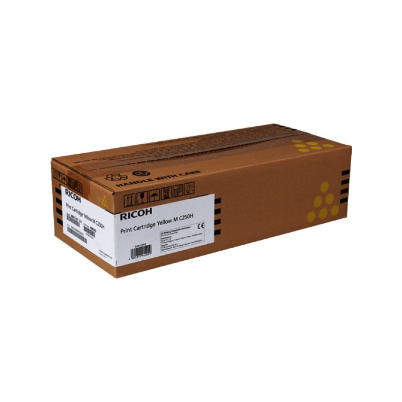 ORIGINAL Ricoh toner giallo 408343 M C250HY ~6300 Seiten