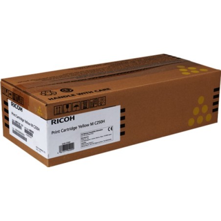 ORIGINAL Ricoh toner giallo 408343 M C250HY ~6300 Seiten