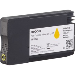 ORIGINAL Ricoh Cartuccia d'inchiostro giallo 408520 Yellow IJM C180F ~1600 Seiten