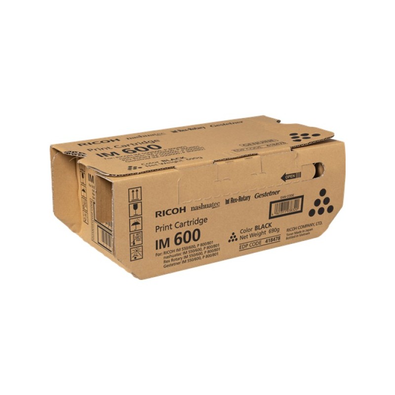 ORIGINAL Ricoh toner nero 418478 IM 550F ~25000 Seiten