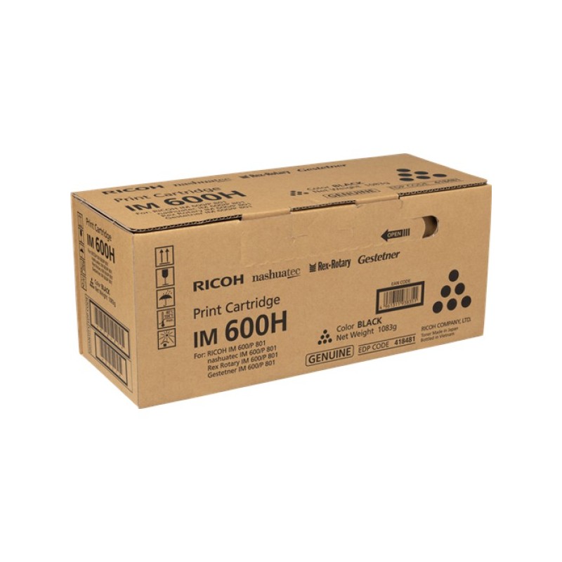 ORIGINAL Ricoh toner nero 418481 IM 550F ~40000 Seiten