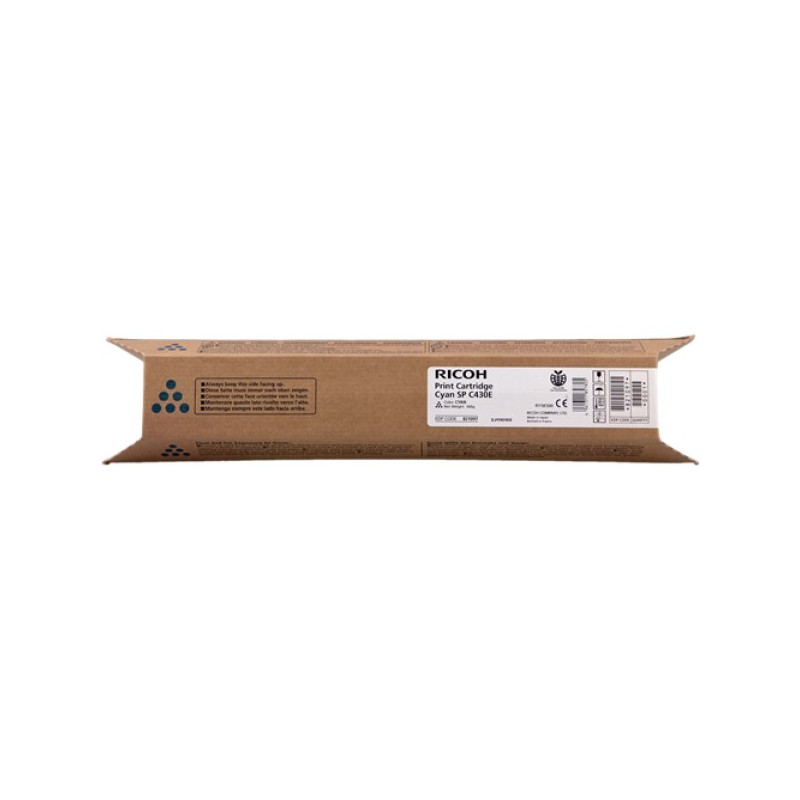 ORIGINAL Ricoh toner ciano 821097 SP C430EC ~24000 Seiten