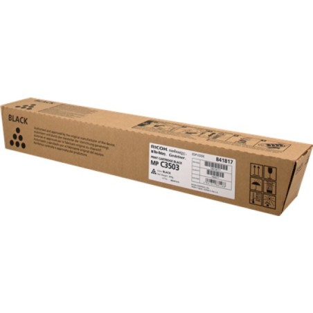 ORIGINAL Ricoh toner nero 841817 MP C3503BK ~29500 Seiten