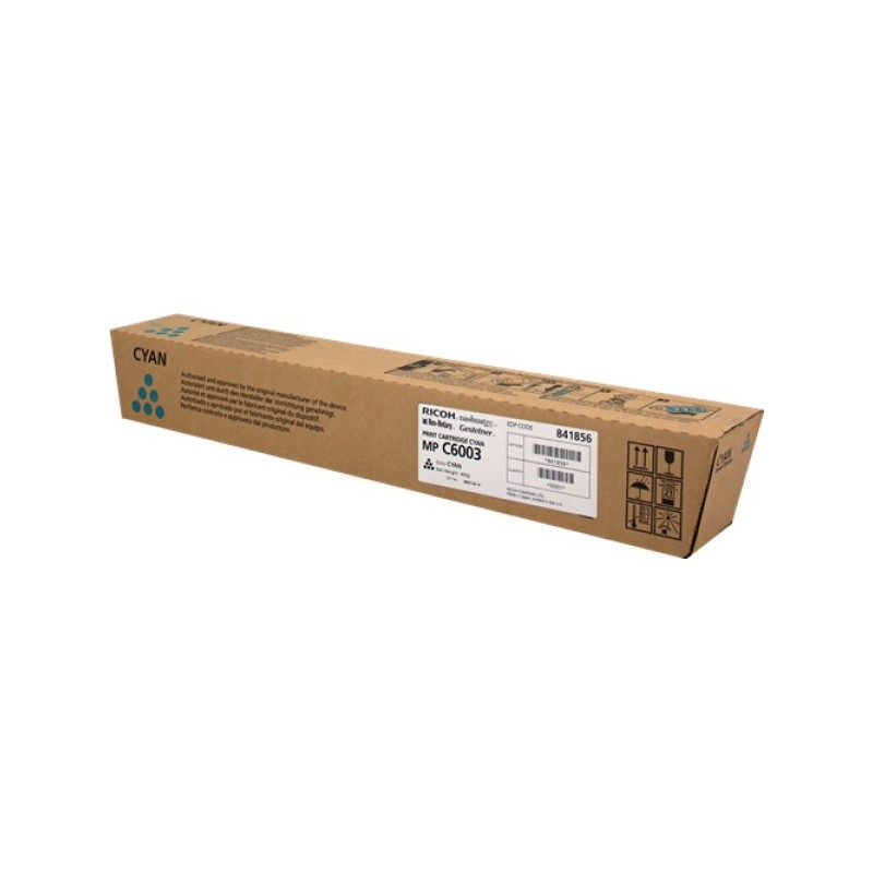 ORIGINAL Ricoh toner ciano 841856 MP C6003C ~22500 Seiten